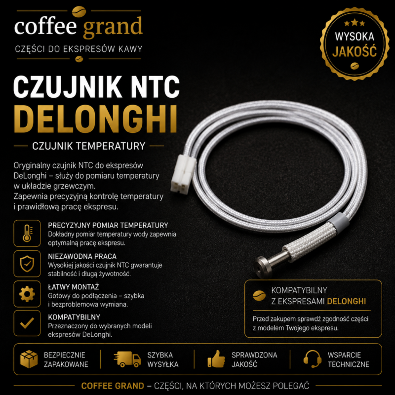 Czujnik temperatury NTC do ekspresu DeLonghi – czujnik termobloku