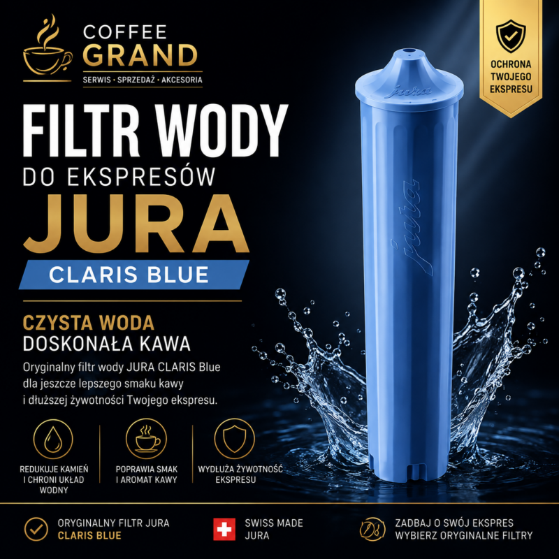 Filtr wody JURA CLARIS Blue – filtr do ekspresu