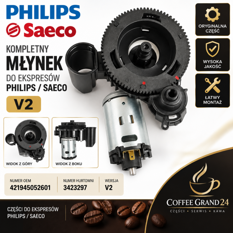 MĆynek kompletny Philips Saeco V2 421945052601