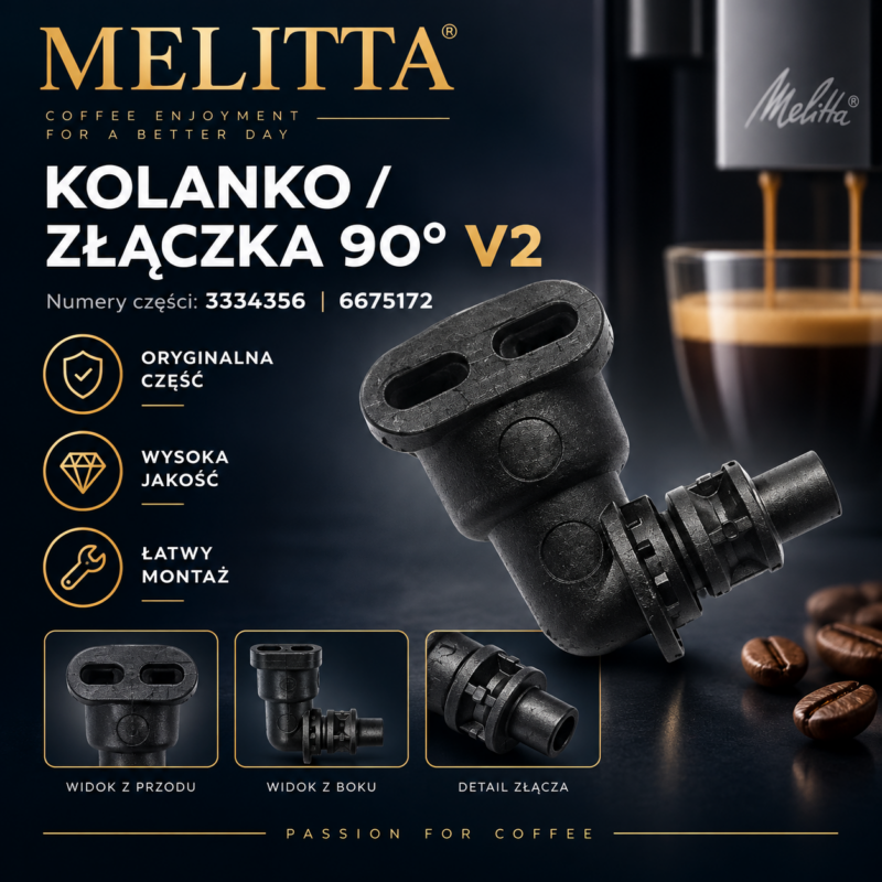 Kolanko zĆÄ
czka 90° V2 Melitta 3334356 / 6675172